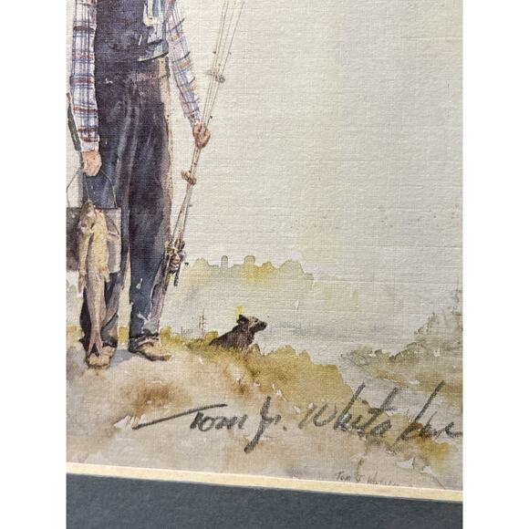 Two Framed And Matted Tom J Whitaker Print Prints Appalachian Artist - Picture 2 of 5